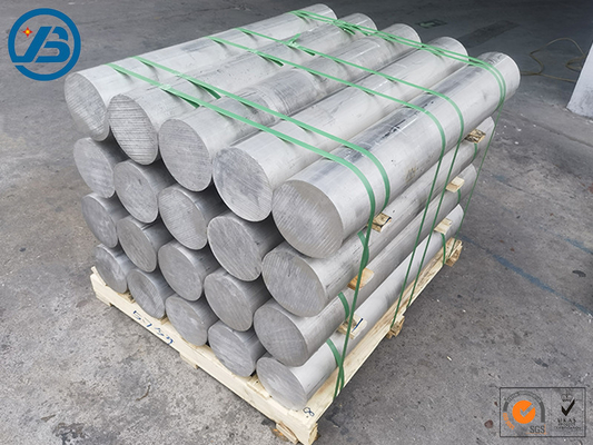Low Density Silver Color Magnesium Alloy Rod Sleek And Smooth Surface
