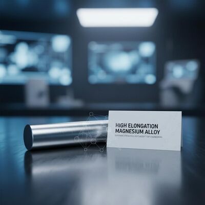 High Elongation Magnesium Alloy Stick Silver Superior Strength and Lightweight Characteristics for Engineering Projects