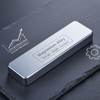 Customized Magnesium Alloy Bar Offering Exceptional Strength to Weight Ratio and Corrosion Resistance for Manufacturing