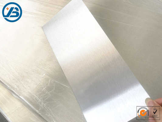 Lightweight Alloy Magnesium Plate In Silver 1.5mm Thickness 1000mm X 1000mm