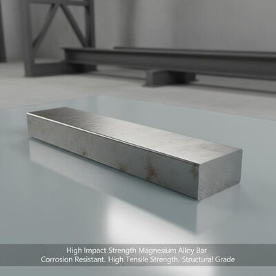 High Impact Strength Magnesium Alloy Bar Offering Good Corrosion Resistance and High Tensile Strength Ideal for Structural